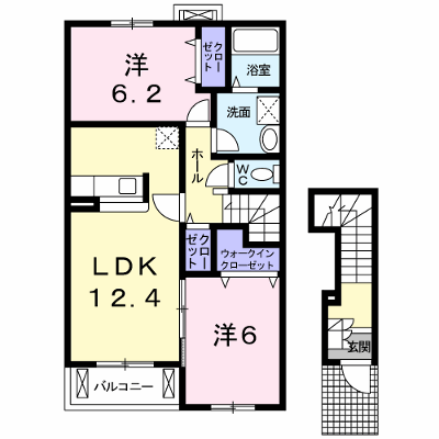 ノーブルＲ・Ｓ　Ａ 203【管理NO：1-013703101-02030】 ★家具家電は申し込み後に搬入します★ ★2026年09月中旬入居可能★の外観画像
