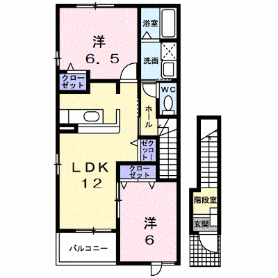 あゆみ壱番館 201【管理NO：1-012920401-02010】 ★家具家電は申し込み後に搬入します★ ★2026年09月下旬入居可能★の外観画像