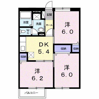 グリーンハイツ 201【管理NO：1-006898401-02010】 ★家具家電は申し込み後に搬入します★ ★2026年09月中旬入居可能★の外観画像