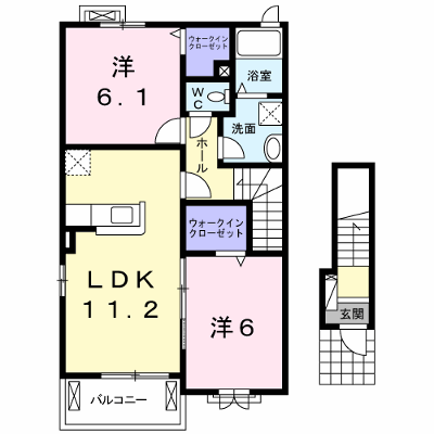 ファヴォーレ 201【管理NO：1-022172701-02010】 ★家具家電は申し込み後に搬入します★ ★2026年09月中旬入居可能★の外観画像