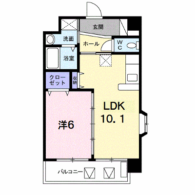 ロイヤルヒルズ 401【管理NO：1-014818601-04010】 ★家具家電は申し込み後に搬入します★の外観画像