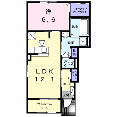ピンズ唐津Ⅳ 101【管理NO：1-025038504-01010】 ★家具家電は申し込み後に搬入します★ ★2026年09月中旬入居可能★の外観画像