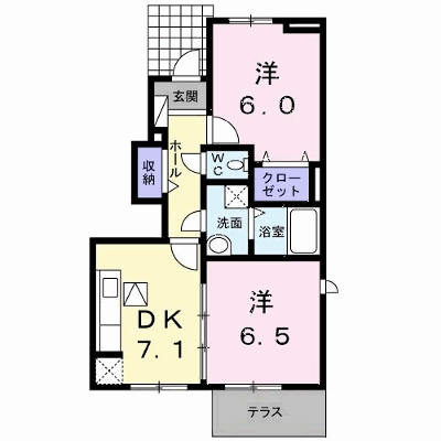 ベルメゾン　Ｂ 101【管理NO：1-020008602-01010】 ★家具家電は申し込み後に搬入します★ ★2026年09月下旬入居可能★の外観画像