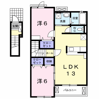 ソレイユ　ルヴァン 202【管理NO：1-023566301-02020】 ★家具家電は申し込み後に搬入します★ ★2026年09月中旬入居可能★の外観画像
