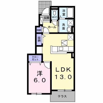 ソレイユＳ　Ｂ 102【管理NO：1-021183802-01020】 ★家具家電は申し込み後に搬入します★ ★2026年10月中旬入居可能★の外観画像