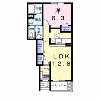 エストレーブ里　Ⅱ 102【管理NO：1-013616201-01020】 ★家具家電は申し込み後に搬入します★ ★2026年10月中旬入居可能★の外観画像
