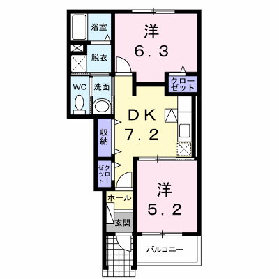 フォレスト・ガーデン 102【管理NO：1-016677201-01020】 ★家具家電は申し込み後に搬入します★の外観画像