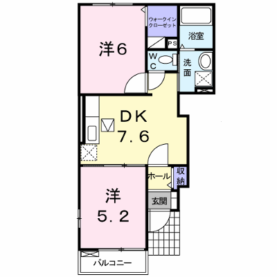 Ｙ’ｓコート弐番館　Ⅲ 101【管理NO：1-014747303-01010】 ★家具家電は申し込み後に搬入します★ ★2026年09月下旬入居可能★の外観画像