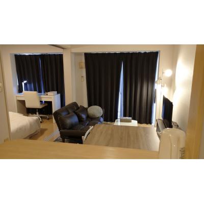 ソフィテル・紺屋町　ジュニアスイート１【ダブルベッド１台】交通アクセス抜群　設備充実　広々１LDK　高速WI－FI完備の洗練されたジュニアスィート　一歩先を行く快適ライフを　の外観画像