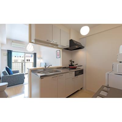 ソフィテル・紺屋町　ジュニアスイート１【ダブルベッド１台】交通アクセス抜群　設備充実　広々１LDK　高速WI－FI完備の洗練されたジュニアスィート　一歩先を行く快適ライフを　の物件写真4