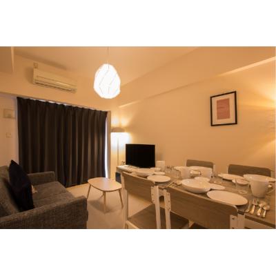 ソフィテル・紺屋町　ジュニアスィート１【ダブルベッド】広々１LDK37㎡　高速WIFI　LAN接続可　無料設備充実　交通アクセス抜群　快適な生活環境をの外観画像