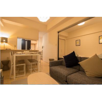 ソフィテル・紺屋町　ジュニアスィート１【ダブルベッド】交通アクセス抜群　設備充実　広々１LDK　高速WI－FI完備の洗練されたジュニアスィート　一歩先を行く快適ライフをの物件写真4