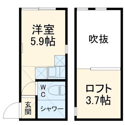 ONLY追浜2【🌈WIFI・管理費０円キャンペーン🌈】浴室乾燥あり✨独立トイレ・温水便座・インターホン📺♪　🚃金沢文庫駅５分、県立大学駅 11分、横須賀中央駅７分⇔直通　関東大学徒歩圏内✨の物件写真6