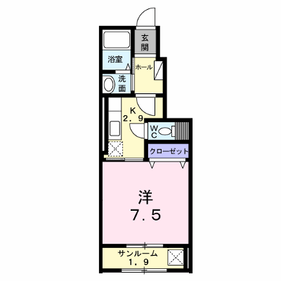 ハピネスメゾン 102【管理NO：1-018987401-01020】 ★家具家電は申し込み後に搬入します★ ★2026年09月上旬入居可能★の外観画像