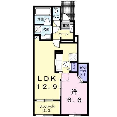 チアザス　マツモト 103【管理NO：1-023859001-01030】 ★家具家電は申し込み後に搬入します★の外観画像