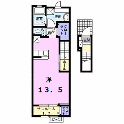 インノバール・メゾン 203【管理NO：1-027645501-02030】 ★家具家電は申し込み後に搬入します★ ★2026年10月中旬入居可能★の外観画像