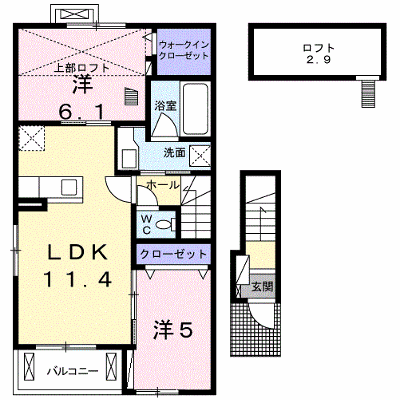 Ｒ＆Ｓソレイユ 201【管理NO：1-022074701-02010】 ★家具家電は申し込み後に搬入します★ ★2026年09月上旬入居可能★の外観画像