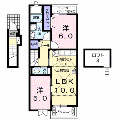 ドゥ・コリーヌ 203【管理NO：1-018690601-02030】 ★家具家電は申し込み後に搬入します★ ★2026年09月上旬入居可能★の外観画像