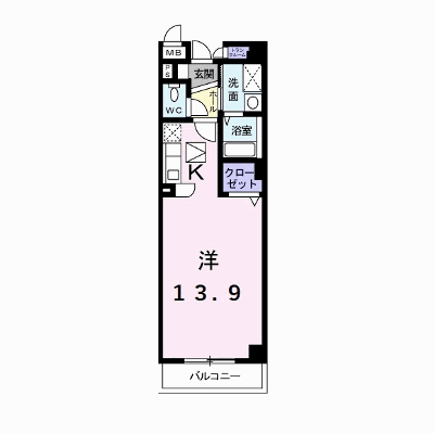 カーサ・ミレニアム 310【管理NO：1-013157801-03090】 ★家具家電は申し込み後に搬入します★ ★2026年09月中旬入居可能★の外観画像