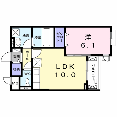 ＥＣＯ　ＧＬＡＮＺ 302【管理NO：1-027080901-03020】 ★家具家電は申し込み後に搬入します★の外観画像