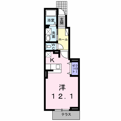 サンプラザ日之出 108【管理NO：1-017680601-01070】 ★家具家電は申し込み後に搬入します★ ★2026年09月下旬入居可能★の外観画像
