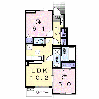 グラン　ソレイユ 102【管理NO：1-023443901-01020】 ★家具家電は申し込み後に搬入します★ ★2026年08月下旬入居可能★の外観画像