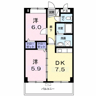 メゾン・シーサイド 305【管理NO：1-019559201-03050】 ★家具家電は申し込み後に搬入します★ ★2026年08月下旬入居可能★の外観画像