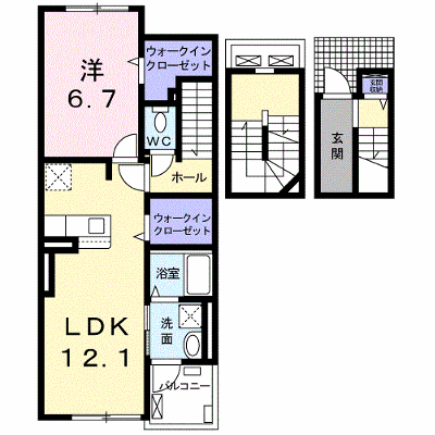 フラワー　ヒルズ 302【管理NO：1-024907101-03020】 ★家具家電は申し込み後に搬入します★ ★2026年11月中旬入居可能★の外観画像