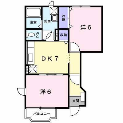 アンシャンテＡ 101【管理NO：1-012545701-01010】 ★家具家電は申し込み後に搬入します★ ★2026年09月上旬入居可能★の外観画像