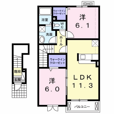 オ・ソレイユ 205【管理NO：1-016809601-02040】 ★家具家電は申し込み後に搬入します★ ★2026年08月下旬入居可能★の外観画像