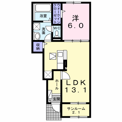 ヴィラ　ベルディ　Ⅱ 103【管理NO：1-026685402-01030】 ★家具家電は申し込み後に搬入します★ ★2026年09月中旬入居可能★の外観画像