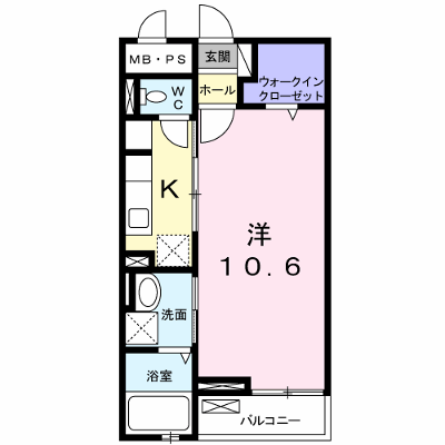 フラン　アンジュ 204【管理NO：1-016625501-02040】 ★家具家電は申し込み後に搬入します★ ★2026年08月下旬入居可能★の外観画像