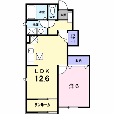ヴァンベール　Ⅱ 101【管理NO：1-015353302-01010】 ★家具家電は申し込み後に搬入します★ ★2026年09月上旬入居可能★の外観画像