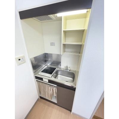 ユニオンマンスリー鶴見小野１　409　1R・シングル☆【禁煙ルーム】女性も安心の室内洗濯機＆デスク・チェア＆たっぷり収納2ドア冷蔵庫など生活家電のあるお部屋■選べるWi-Fi格安レンタル中！の物件写真3