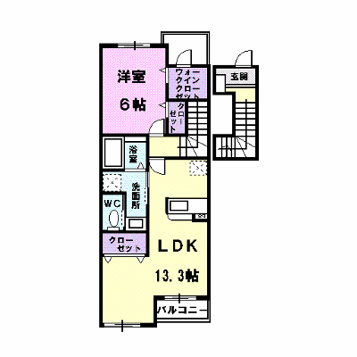 ウィスタリア 202【管理NO：1-013763101-02020】 ★家具家電は申し込み後に搬入します★ ★2026年09月中旬入居可能★の外観画像