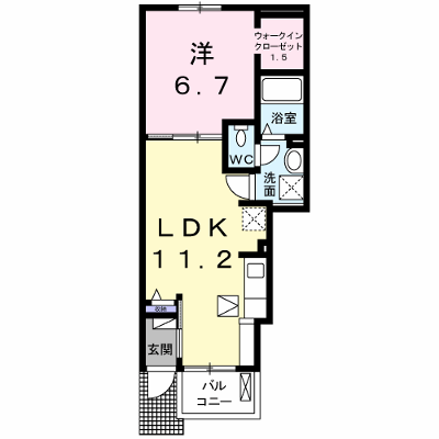 リバーサイド・モリ　Ａ 104【管理NO：1-023129101-01040】 ★家具家電は申し込み後に搬入します★の外観画像
