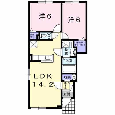 ティエラ 101【管理NO：1-025832901-01010】 ★家具家電は申し込み後に搬入します★の外観画像