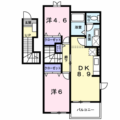 ＦＬｅｕｒ　Ｂ棟 201【管理NO：1-011580602-02010】 ★家具家電は申し込み後に搬入します★ ★2026年09月中旬入居可能★の外観画像