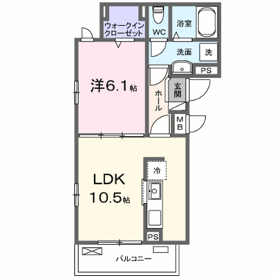 コニリオ　フェリーチェ 301【管理NO：1-028351401-03010】 ★家具家電は申し込み後に搬入します★の外観画像
