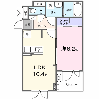 コニリオ　フェリーチェ 203【管理NO：1-028351401-02030】 ★家具家電は申し込み後に搬入します★の外観画像