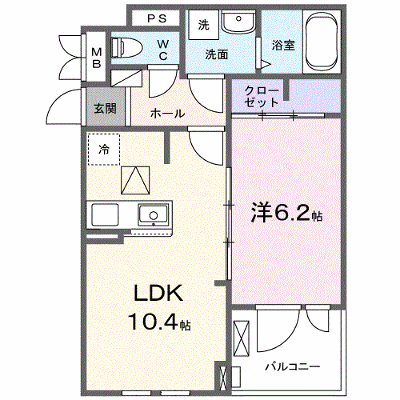 コニリオ　フェリーチェ 103【管理NO：1-028351401-01030】 ★家具家電は申し込み後に搬入します★の外観画像