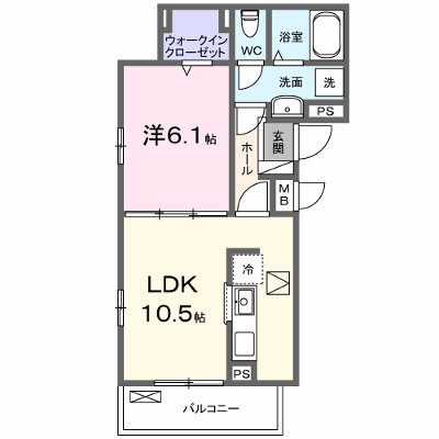 コニリオ　フェリーチェ 101【管理NO：1-028351401-01010】 ★家具家電は申し込み後に搬入します★の外観画像