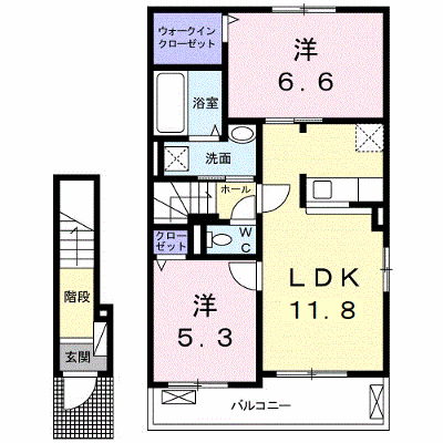 富士見レジデンス１ 203【管理NO：1-024106301-02030】 ★家具家電は申し込み後に搬入します★ ★2026年09月下旬入居可能★の外観画像