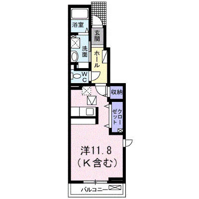 ドリームスター・Ａ 101【管理NO：1-025715401-01010】 ★家具家電は申し込み後に搬入します★ ★2026年09月中旬入居可能★の外観画像