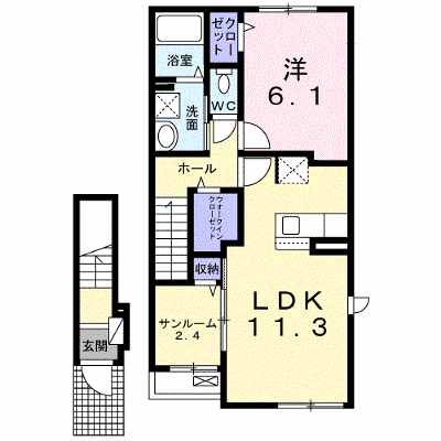 コスモパーク 202【管理NO：1-025923301-02020】 ★家具家電は申し込み後に搬入します★ ★2026年09月下旬入居可能★の外観画像