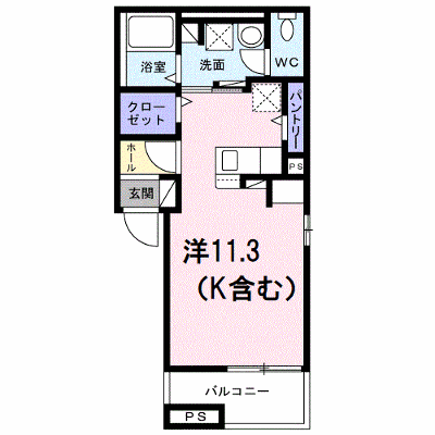 ユーフォリアⅠ 202【管理NO：1-026626801-02020】 ★家具家電は申し込み後に搬入します★ ★2026年08月下旬入居可能★の外観画像