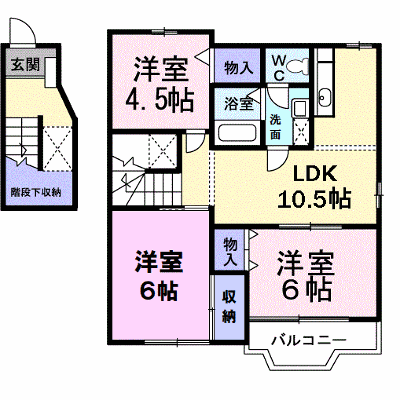 クレストールＭⅡ 201【管理NO：1-007233502-02010】 ★家具家電は申し込み後に搬入します★の外観画像