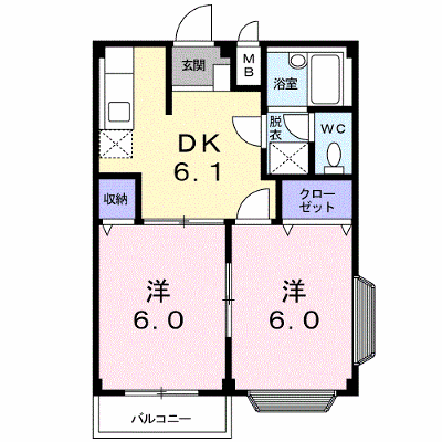 エルディム華Ａ 201【管理NO：1-001791801-02010】 ★家具家電は申し込み後に搬入します★ ★2026年10月中旬入居可能★の外観画像