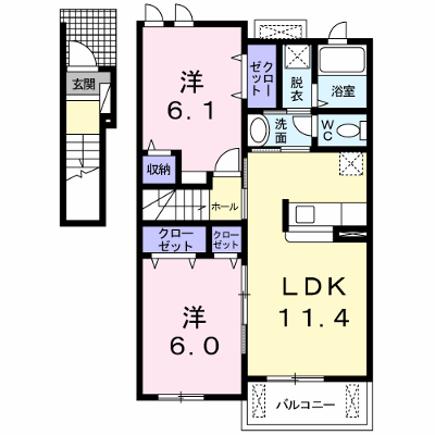 ブライト　池下 203【管理NO：1-018298401-02030】 ★家具家電は申し込み後に搬入します★ ★2026年08月下旬入居可能★の外観画像