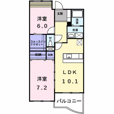 クレメンティア 203【管理NO：1-011996701-02030】 ★家具家電は申し込み後に搬入します★ ★2026年09月上旬入居可能★の外観画像